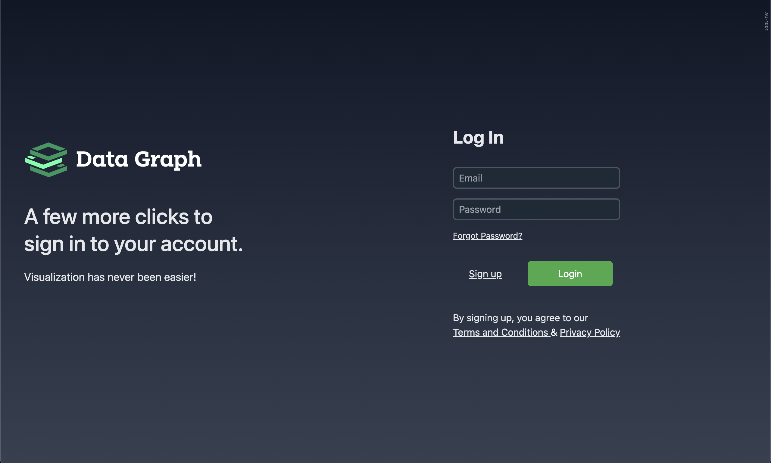 Data Graph - Login