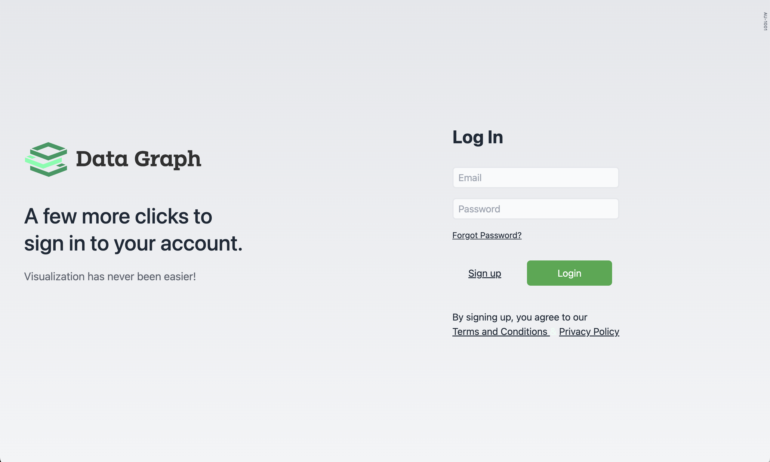 Data Graph - Login